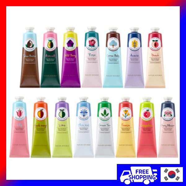 Kem dưỡng da tay NATURE REPUBLIC Hand&Nature Hand Cream 30ml | BigBuy360 - bigbuy360.vn