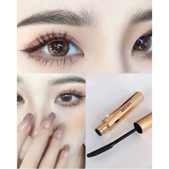 Mascara Chuốt Mi Browit Nongchat Dày Và Mi Không Lem Chuyên Makeup