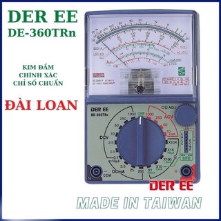 Đồng hồ vạn năng đo điện kim der ee de-360trn. đài loan chính hãng