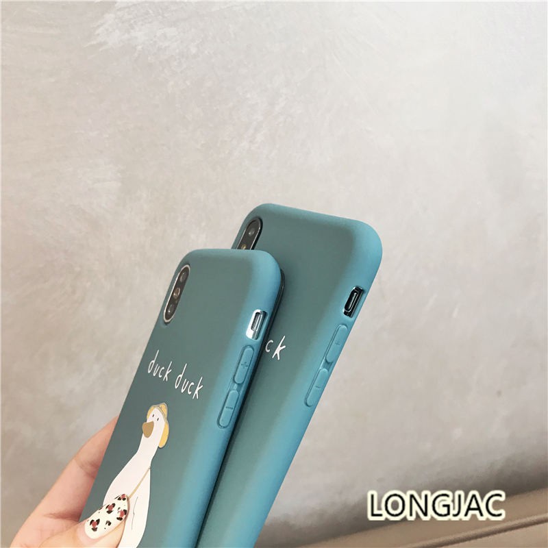 ốp lưng điện thoại hình con vịt đáng yêu cho iphone 6/6s/7/8/x | BigBuy360 - bigbuy360.vn