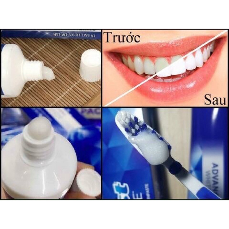 💙💎  Kem đánh răng Crest 3D White Advanced Whitening 147g — đem đến cho bạn nụ cười toả nắng💎💙