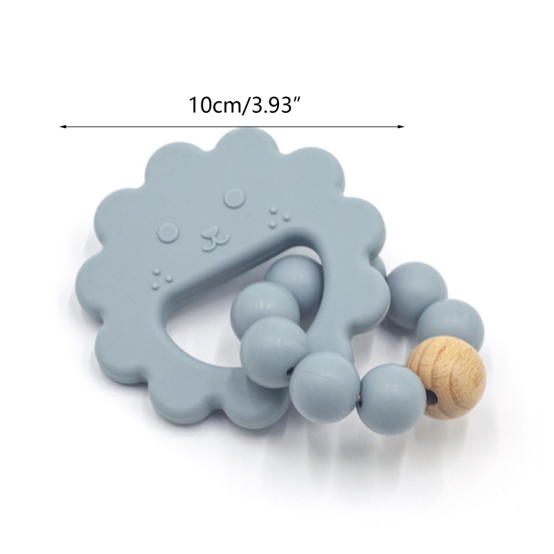 Đồ Chơi Lục Lạc Cầm Tay Bằng Silicone DIY Dành Cho Trẻ Sơ Sinh