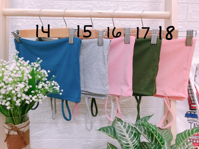 Áo 2 dây nhiều màu chất mát mịn co giãn ( bảng 15 màu) | BigBuy360 - bigbuy360.vn