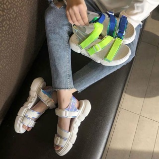 (Order) Dép sandal hologram Ulzzang