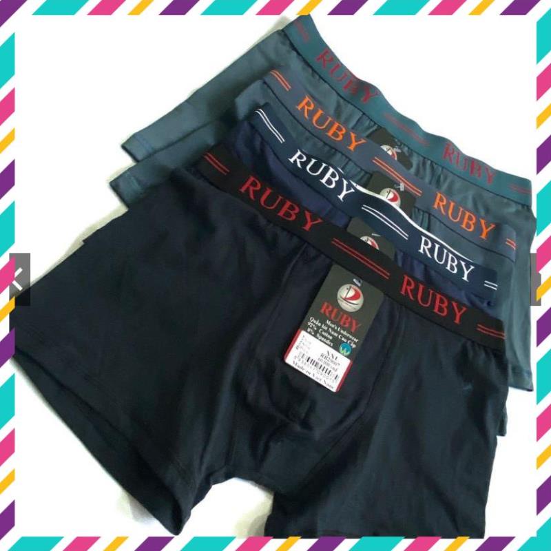 Quần Lót Nam, Sịp Đùi Ruby Cotton