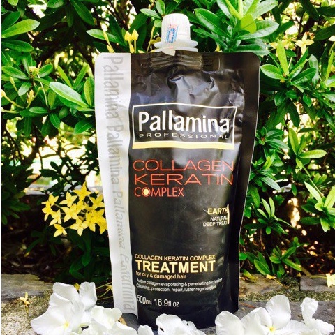 Kem Hấp Ủ Tóc Keratin - Colagen Pallamina Dưỡng Sinh Tái Tạo Tóc Phục Hồi Hương Nước Hoa