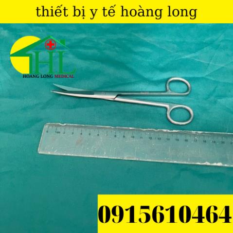 Kéo Cong Nhọn 2 Đầu - Kéo Y Tế Các Size GOLDSUN Pakistan