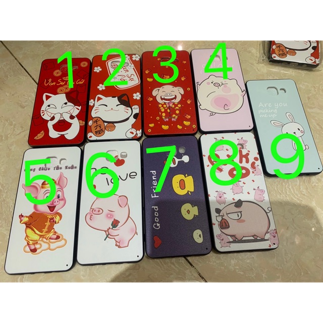 Ốp Samsung A510 A5 2016 dẻo in hình kute