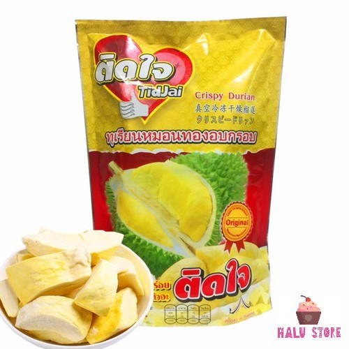 [SIÊU NGON] Sầu riêng sấy Thái Lan gói to 215g