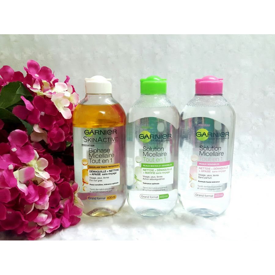 Nước Tẩy Trang Garnier Micellar Cleansing Water 400ml