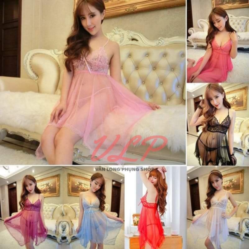 [BIGSIZE_95KG]_DN8_Váy ngủ voan ren sexy | BigBuy360 - bigbuy360.vn
