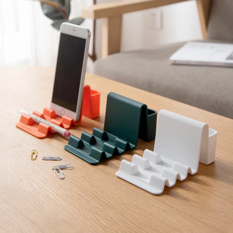 Giá Đỡ Điện Thoại Để Bàn Hình Dạng Sóng Nhiều Góc Có Thể Điều Chỉnh Cho iPhone iPad Android Điện Thoại