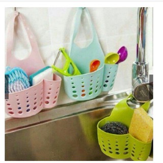 Giỏ đựng lưới đồ rửa bát -giỏ treo xà bông tiện dụng