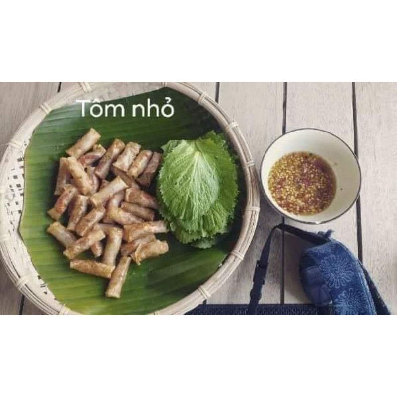 ( Giao hàng ở TP HCM ) Chả ram tôm đất nhí ( 140k/kg _ 2 túi zip )