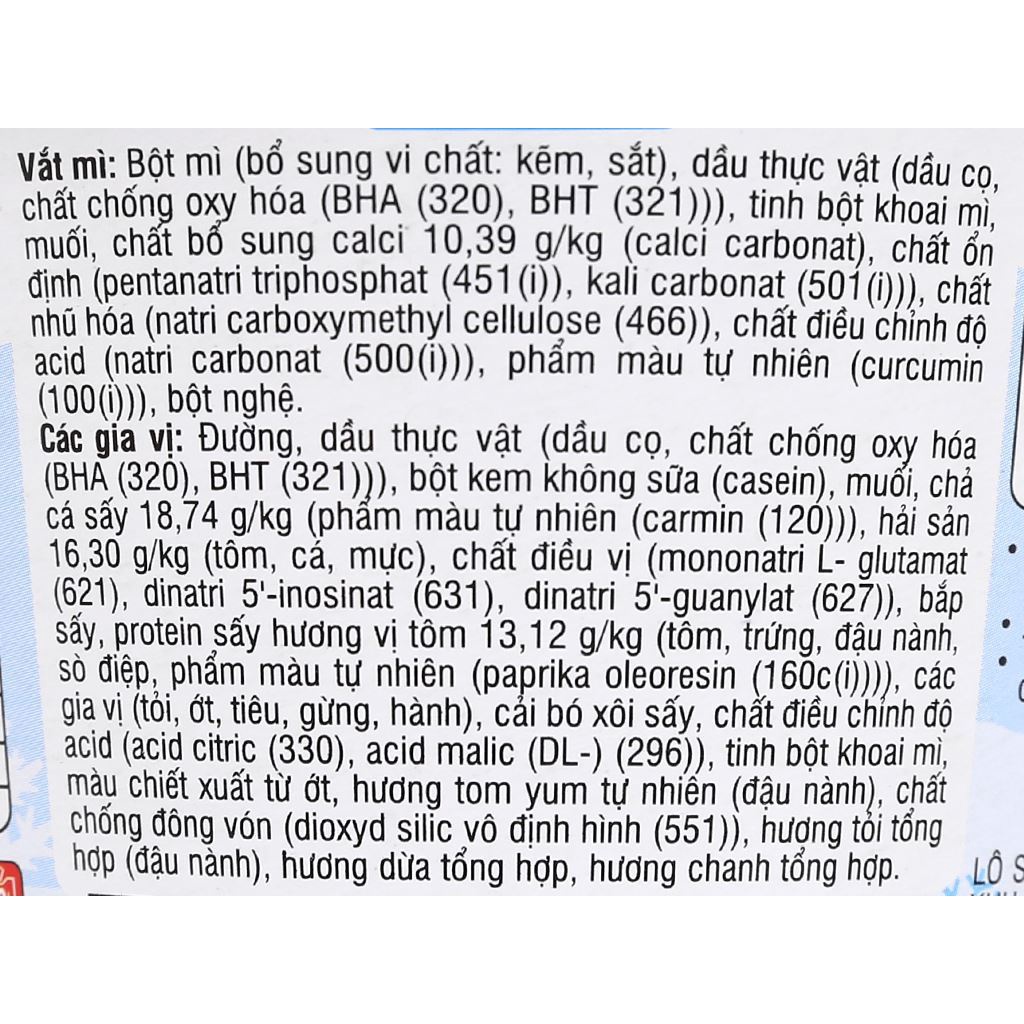 Thùng 12 ly Mì mini Doraemon vị hải sản chua ngọt