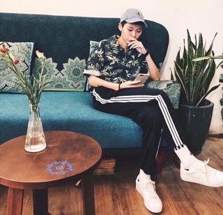 [ FULL SIZE ] Quần Pants 3 LINE Trắng