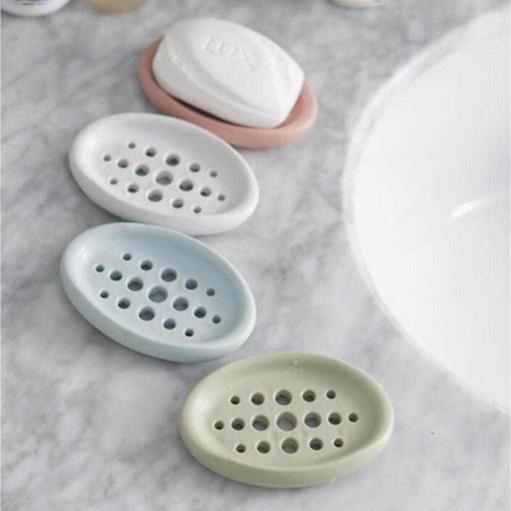 1 Giá Đỡ Xà Phòng Đa Năng Hình Oval
