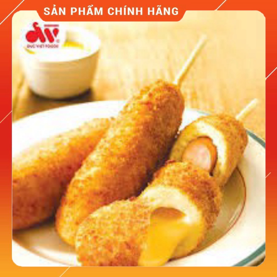 [HCM -HỎA TỐC] Hotdog Phô Mai gói 500g 8 cây ( cây lớn) (chỉ giao sài gòn) NUONGFOOD