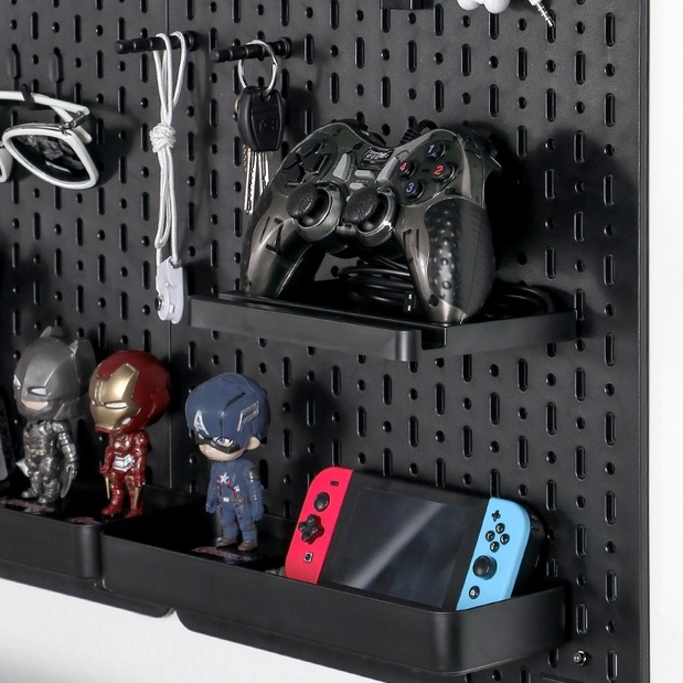 Kệ B022 decor gaming treo bảng pegboard sắp xếp nhà cửa văn phòng