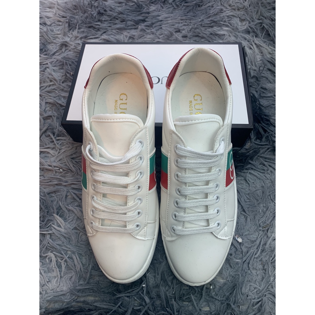 Giay Gucci trắng xịn xò