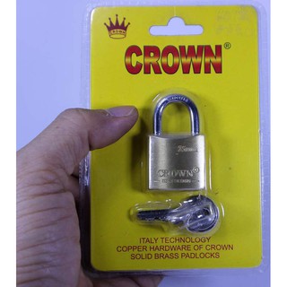 Ổ Khóa mini an toàn CROWN 25mm khóa vali cửa tủ - Ổ Khóa CROWN 25mm