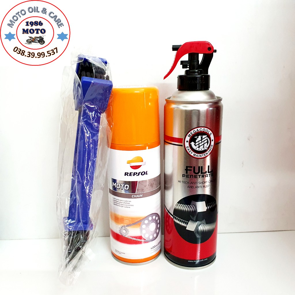 COMBO DƯỠNG SÊN REPSOL 400ML + RỬA SÊN MEGACOOL 500ML TẶNG BÀN CHẢI