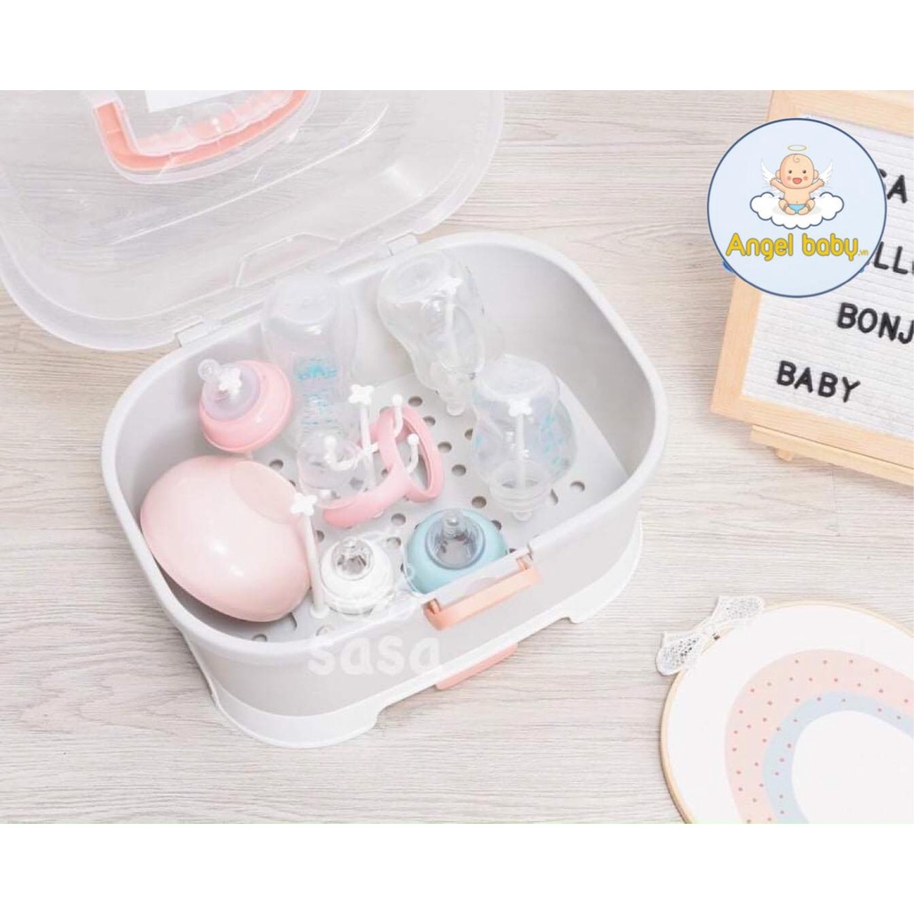 Khay Úp Bình Sữa Jupin Cao Cấp Có Van Thoát Khí