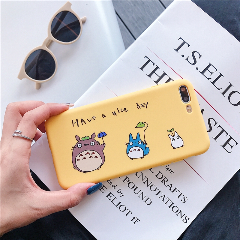 Ốp lưng Totoro nhiều mẫu mã dễ thương cho điện thoại Vivo Y53 2017 Y71 Y81 Y91 Y95