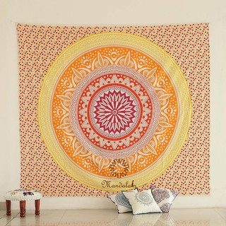 Khăn Mandala Ấn Độ 100% COTTON 2m1 x 2m4