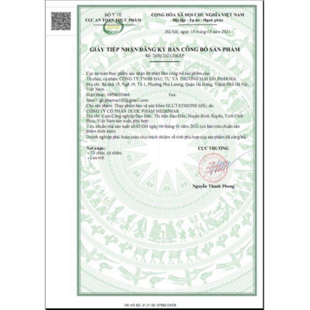 Viên uống trắng da Glutathione Collagen GH giúp giảm thâm nám, làm trắng da, chống lão hóa liệu trình 3 tháng