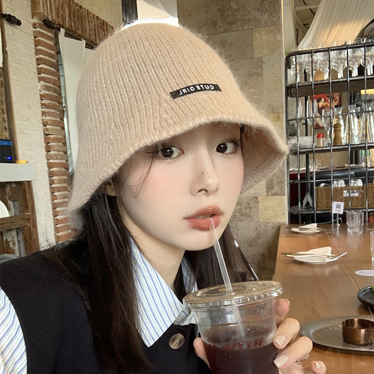 Mũ xô MG STUDIO lông thỏ