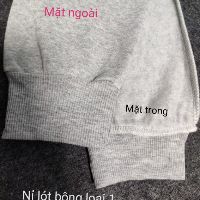 Quần nỉ bông nam nữ biggsize