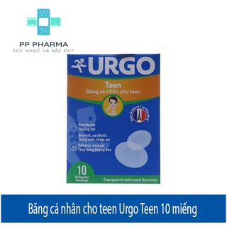 Băng cá nhân cho teen Urgo Teen 10 miếng