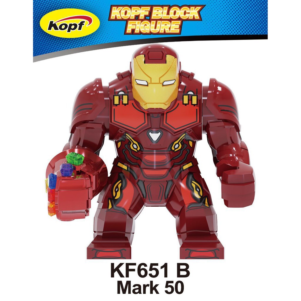 MARVEL Mô Hình Đồ Chơi Lắp Ráp Lego Kf6096 Iron Man Mark 50