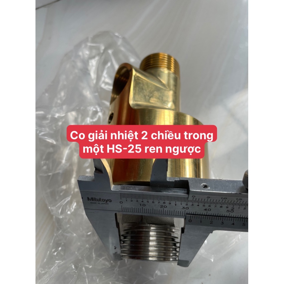Khớp nối xoay 3 lỗ 2 chiều trong một HS15 HS20 HS25 HS32 42mm HS40