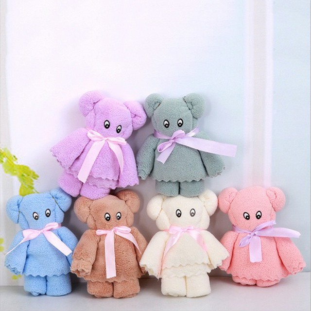 SET 2 khăn tắm khổ lớn siêu mềm mịn hình voi cute (KTV02)