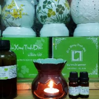 [SỈ]Combo Đế đốt- Nến 10 viên - 10ml tinh dầu sả Pháp ( KHÁCH CÓ THỂ ĐỔI MẪU ĐÈN TÙY CHỌN)
