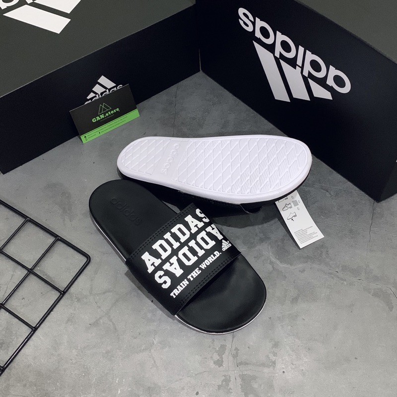 DÉP ADIDAS PLUS MONO ĐEN - ÊM ĐẸP