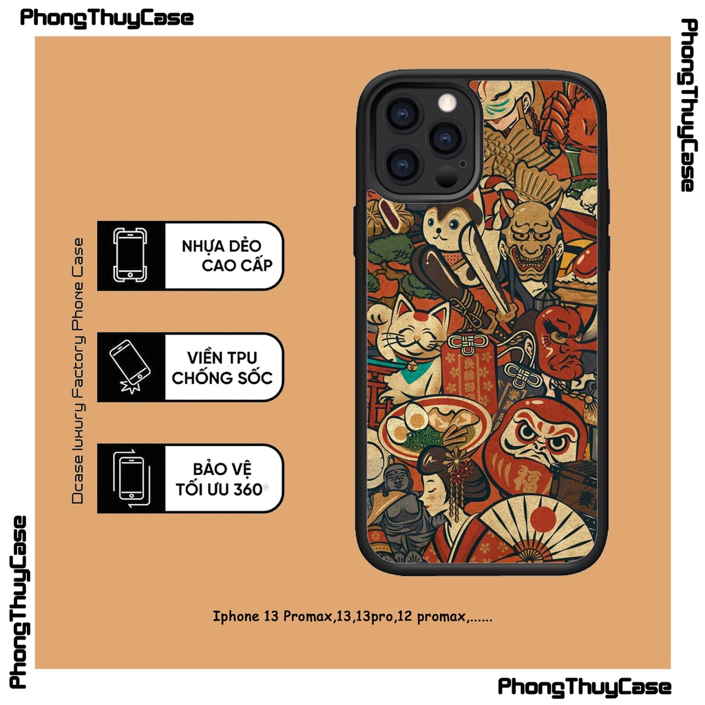 Ốp Lưng hình Nhật Bản Combo  iphone 14promax , 13pro , 13, 12promax, 12pro, 12, 11promax, 11pro, 11, Xr, Xsmax,