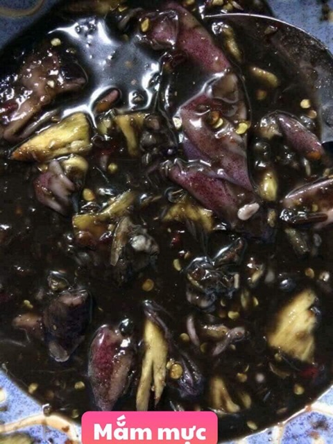 MẮM MỰC, MẮM RUỐC, MẮM CÁ CƠM NGUYÊN CON