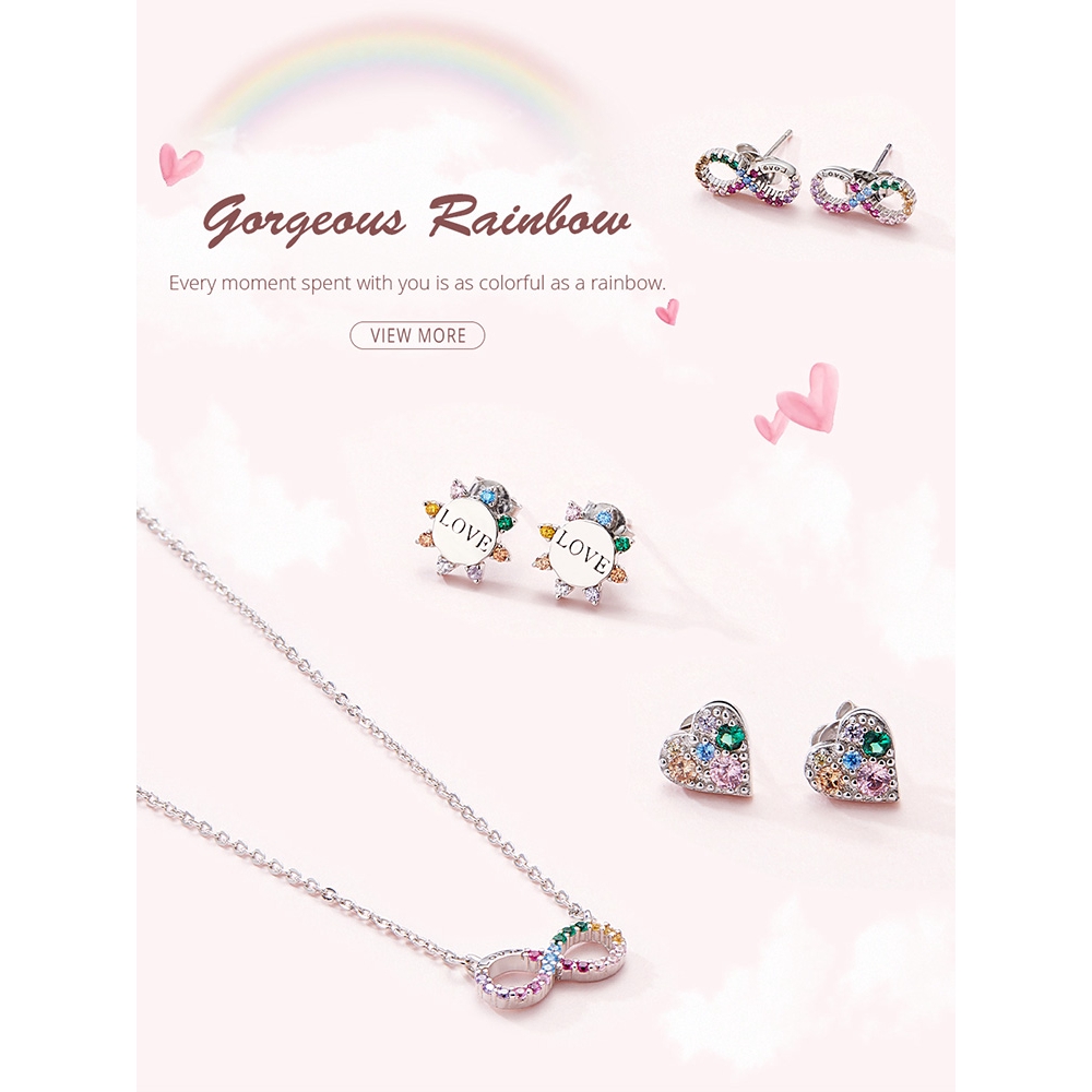 1 Khuyên Tai Bamoer 925 Bằng Bạc Thật Phong Cách Punk Unisex SCE894