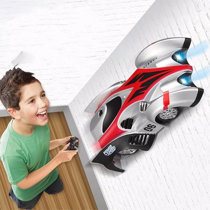 XE ĐIỀU KHIỂN LEO TƯỜNG WALL CLIMBER TỪ XA.