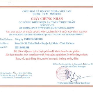 Giấm Sejong ( giấm táo vị tắc)