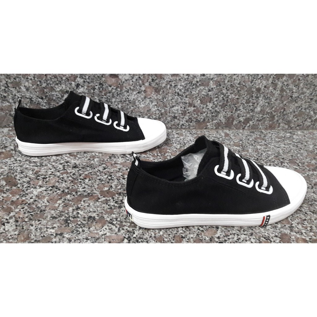 Giày sneaker cổ thấp cờ 4 sao 3 đai chun