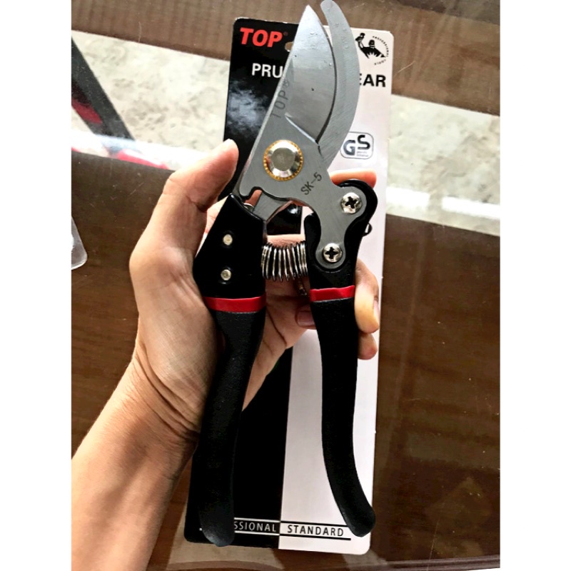 (Size 21cm)Kéo Cắt Cành Nhật Bản Lưỡi Thép SK-5 Top Sắc Bén Siêu Bền Cắt Cây Kéo Tỉa Cành Tỉa Cây