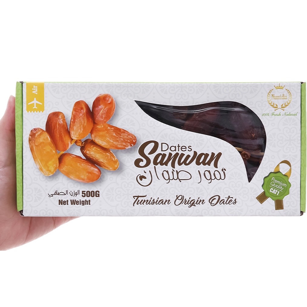 CHÀ LÀ KHÔ NGUYÊN CÀNH TUSNISIA HỘP 500G Dẻo Ngon Chuẩn