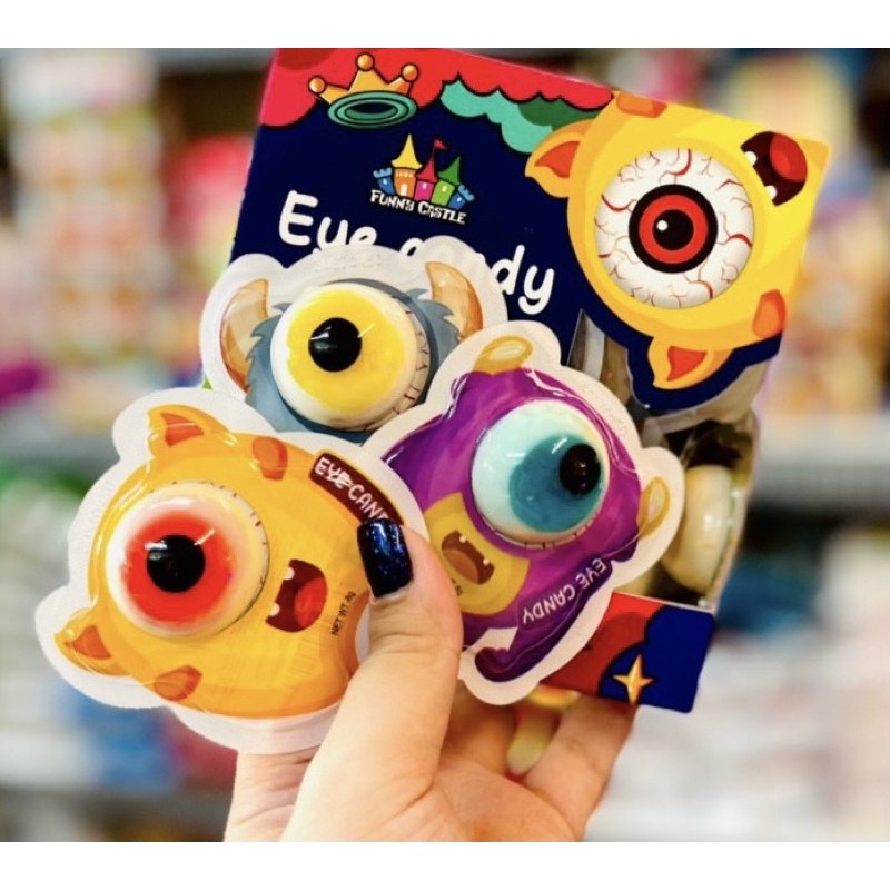 [Mã 77FMCGSALE1 giảm 10% đơn 250K] kẹo dẻo con mắt eye candy (1viên kẹo mắt ) | BigBuy360 - bigbuy360.vn