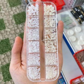 Ngọc Nửa Mix Size Đính Móng Nail