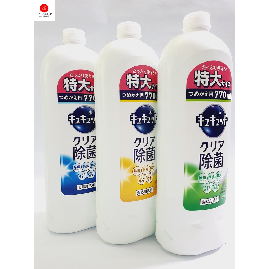 Nước rửa chén KAO đậm đặc 770ml nội địa Nhật
