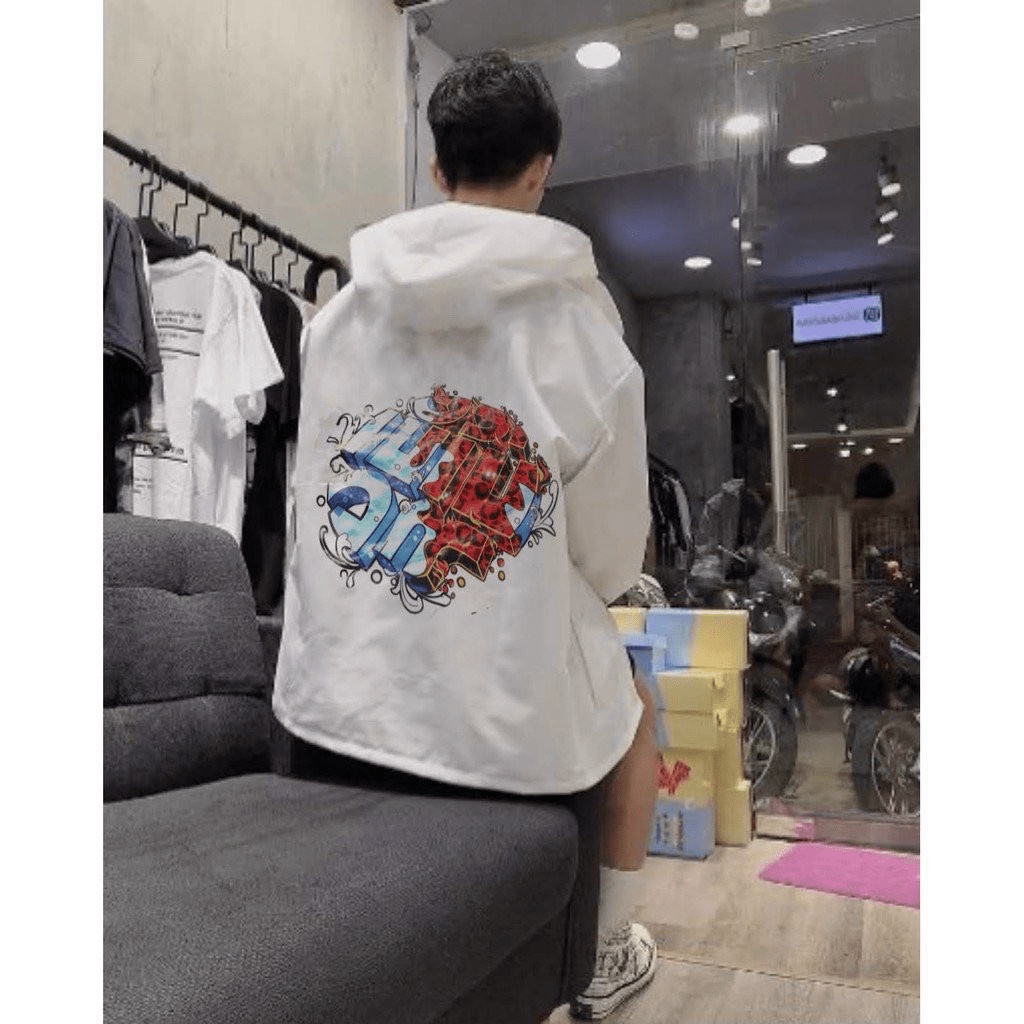 Áo Khoác Dù Nam Nữ Form Rộng Dài, in Chữ Degrey Phối Logo Màu Sắc Năng Động TP138 [NewUnisex]